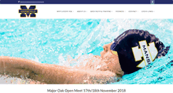 Desktop Screenshot of mansfieldswimmingclub.co.uk